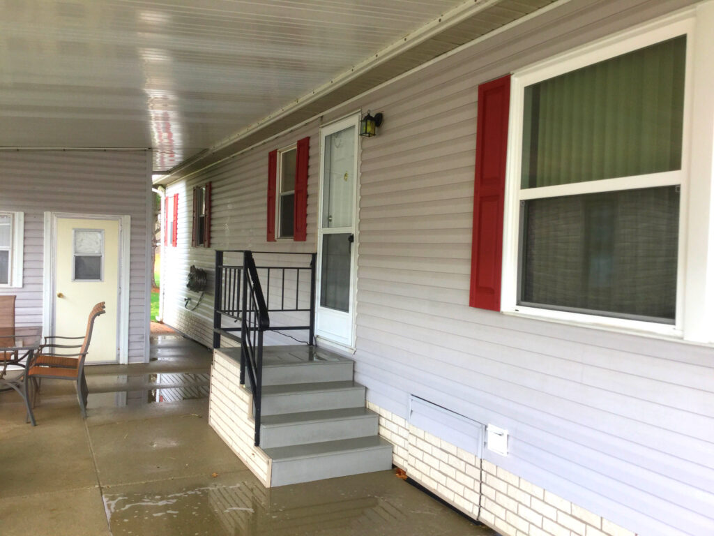 Manufactured Home, Porch